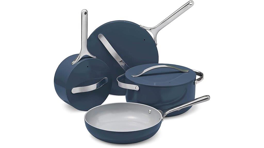 12 piece ceramic cookware set