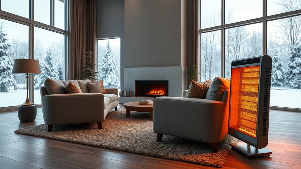 effective large room heating