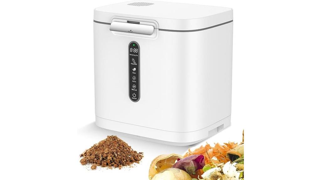 electric kitchen composter features