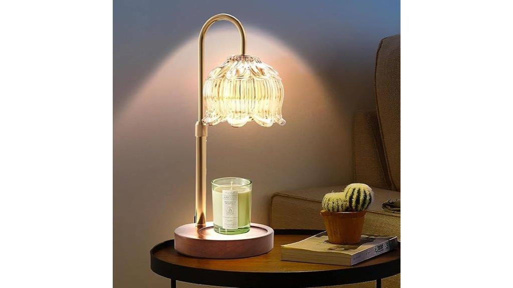 elegant candle warming lamp
