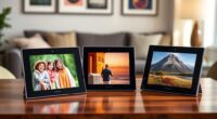 email enabled digital photo frames