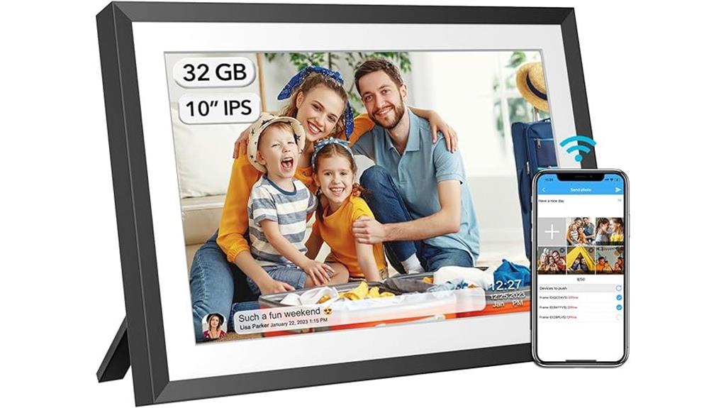 large 32gb digital frame