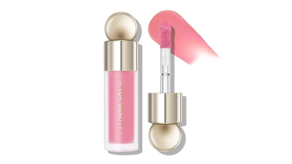 matte liquid blush for cheeks