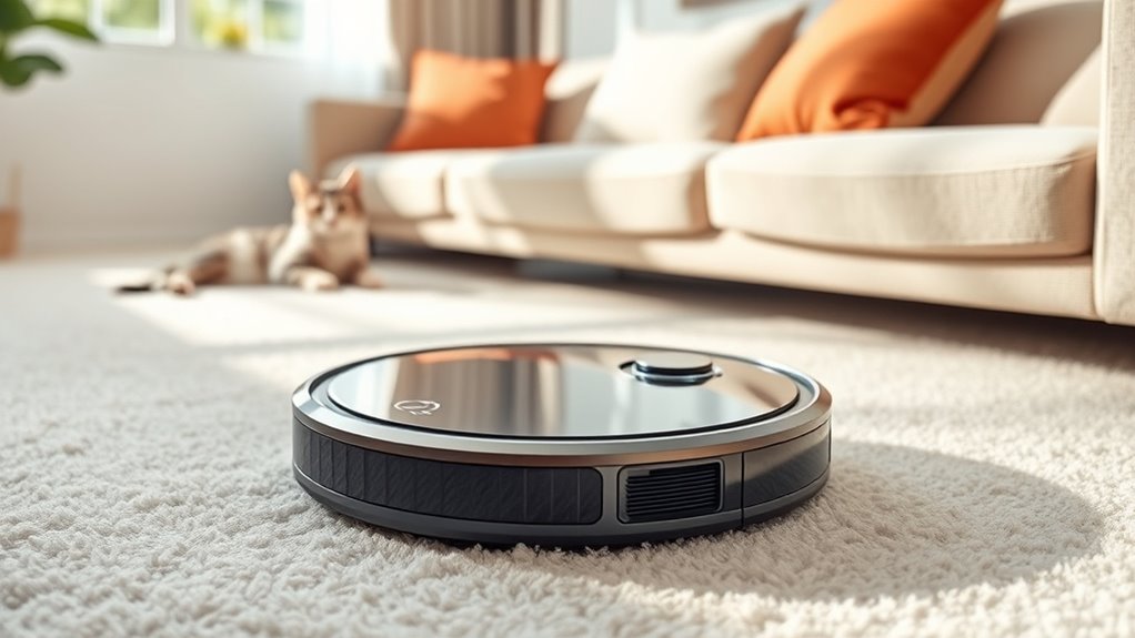 pet hair robot vacuum tips