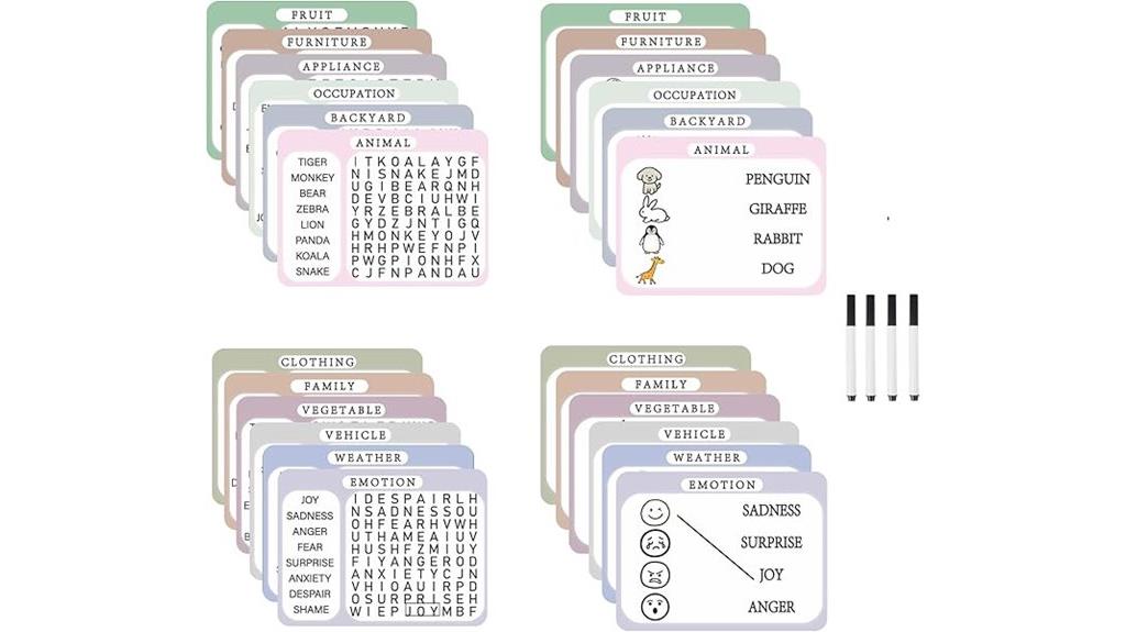 reusable dementia activity cards