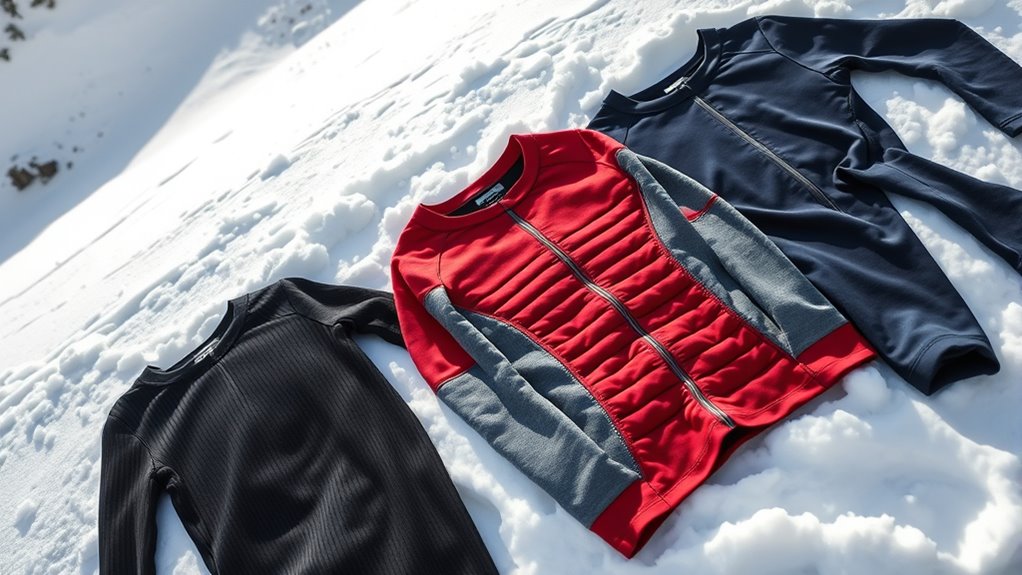 top skiing thermal gear