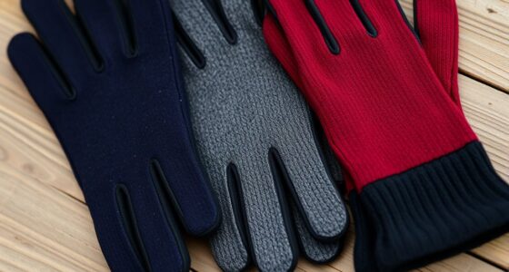 warm responsive touchscreen gloves