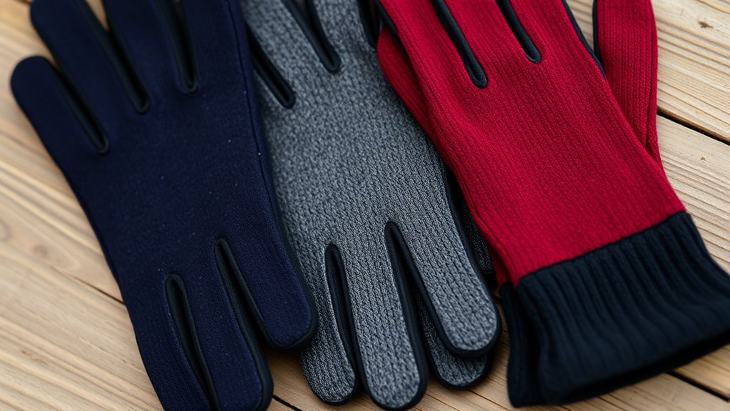 warm responsive touchscreen gloves