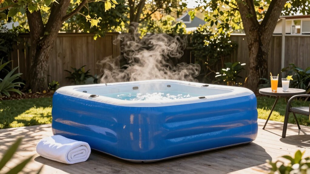 affordable portable hot tub
