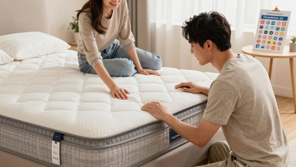 choosing comfortable durable mattress