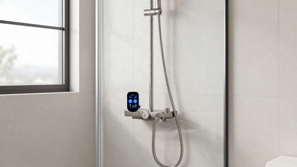 digital control in showers