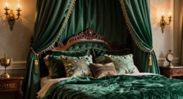 elegant authentic canopy bed