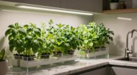indoor hydroponic herb garden