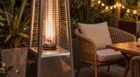 optimize patio heater placement