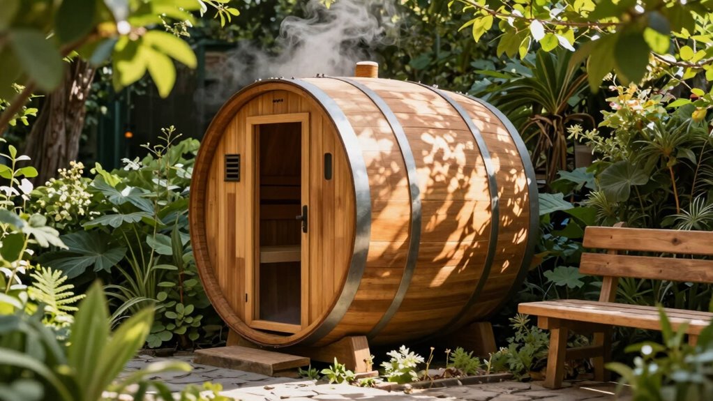 outdoor sauna installation tips
