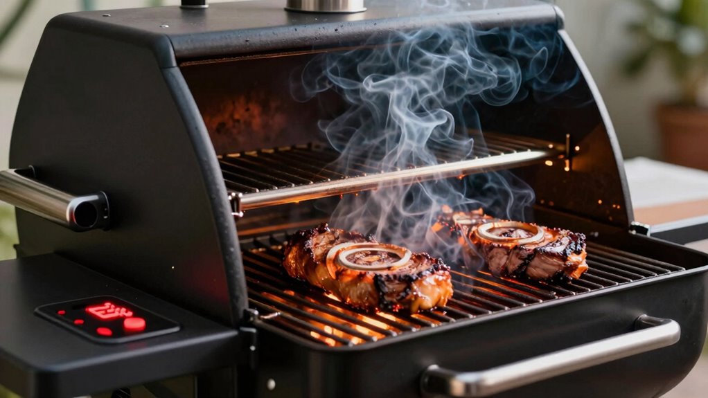 pellet grills smoke heat flavor