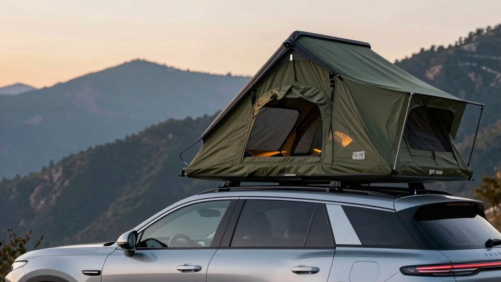 rooftop tent weight comfort