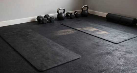 silent home gym flooring