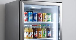 single shelf beverage storage