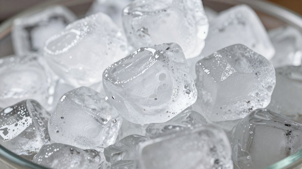 slow melting flavor enhancing ice