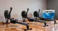 types of rowing machines