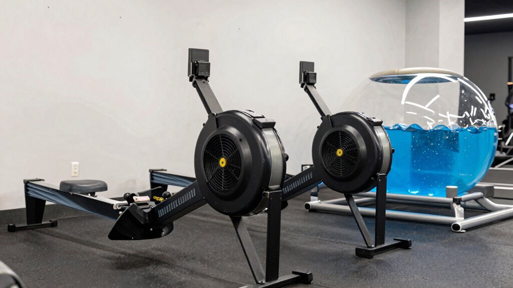 types of rowing resistance