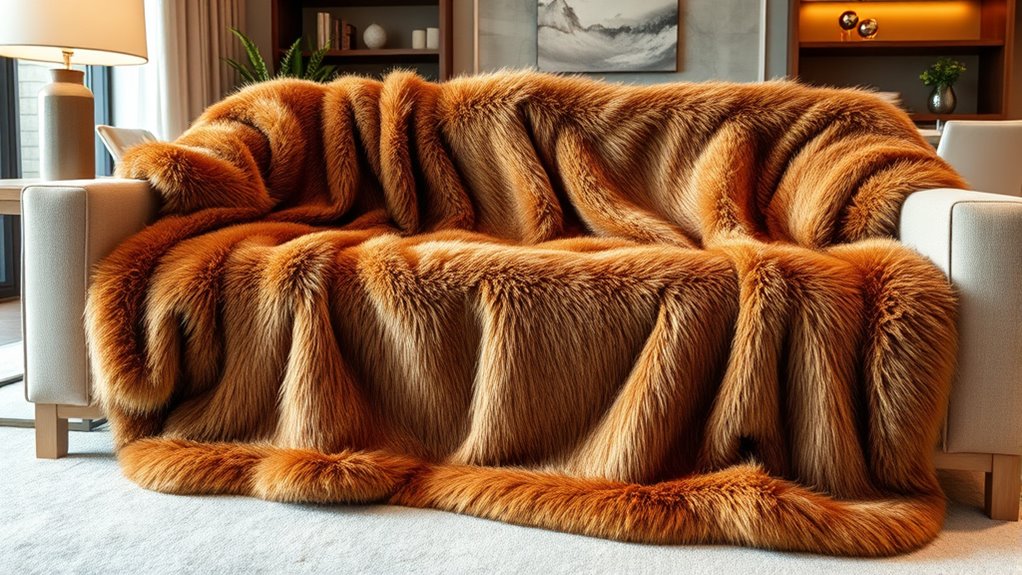 choosing quality oversized faux fur