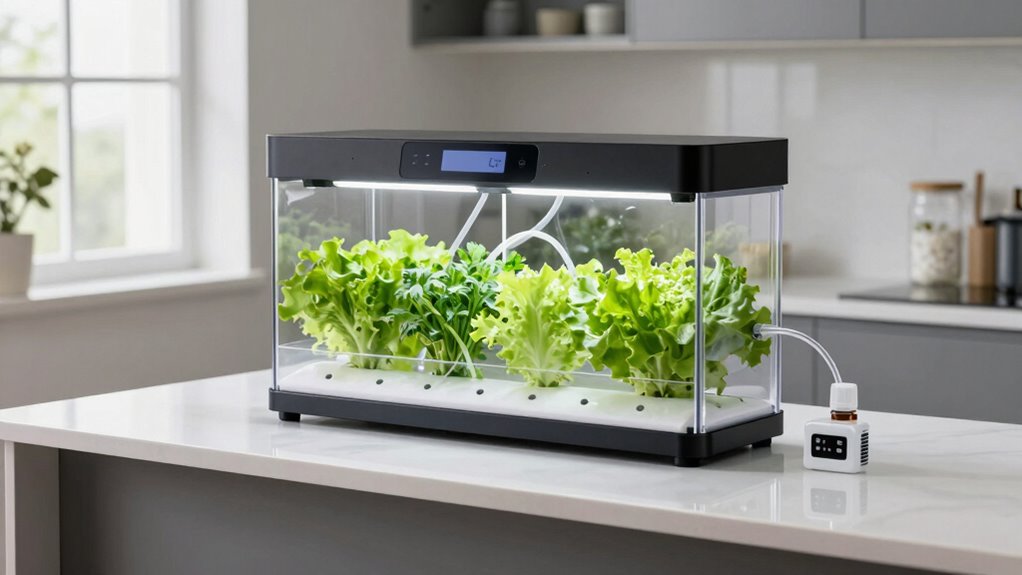 choosing suitable countertop hydroponics