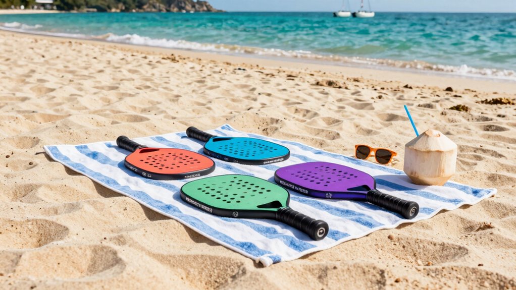 durable portable beach paddleball