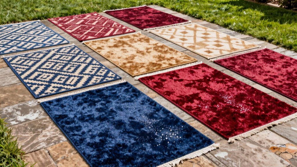 durable weather resistant outdoor rug