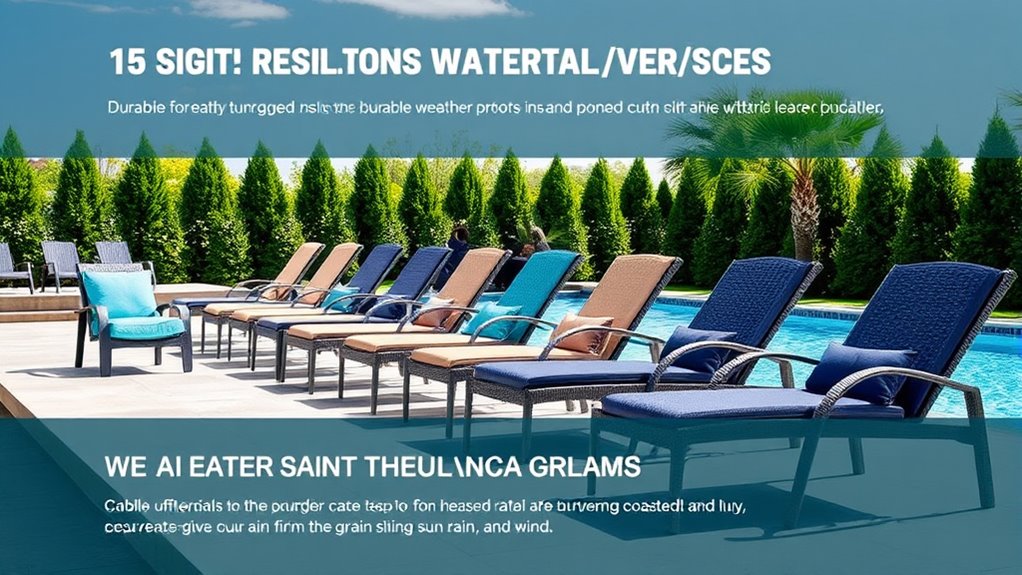 durable weather resistant portable practical