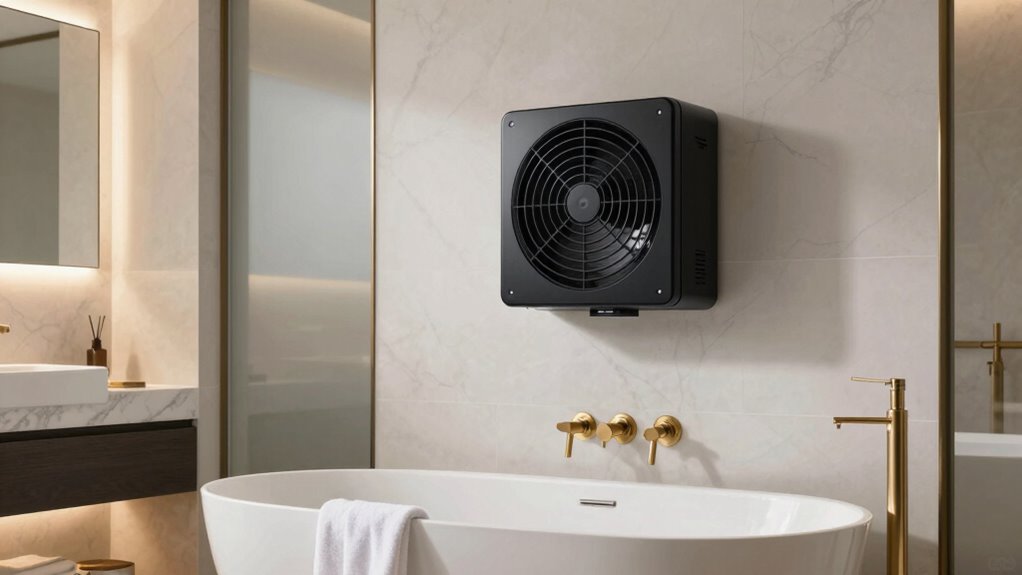luxury bathroom ventilation choices