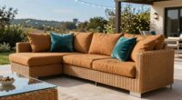 luxury outdoor sectional sofas