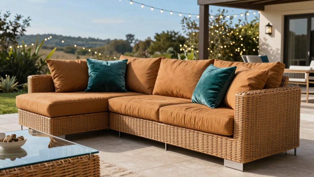luxury outdoor sectional sofas