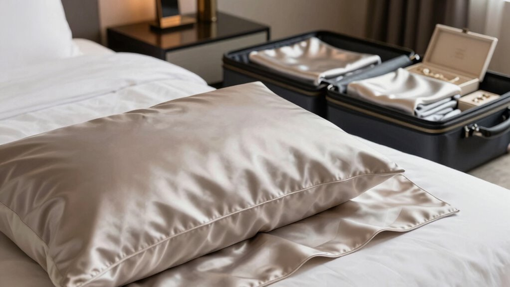 luxury silk travel essentials