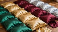 luxury silk travel pillows