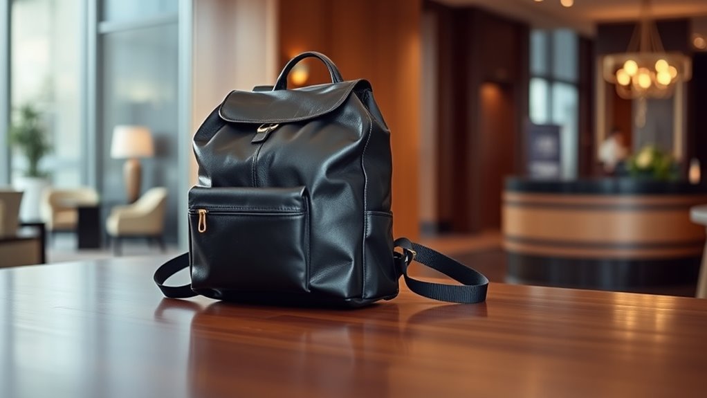 luxury travel backpack essentials
