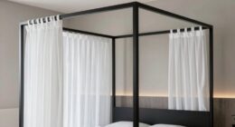 modern metal canopy beds
