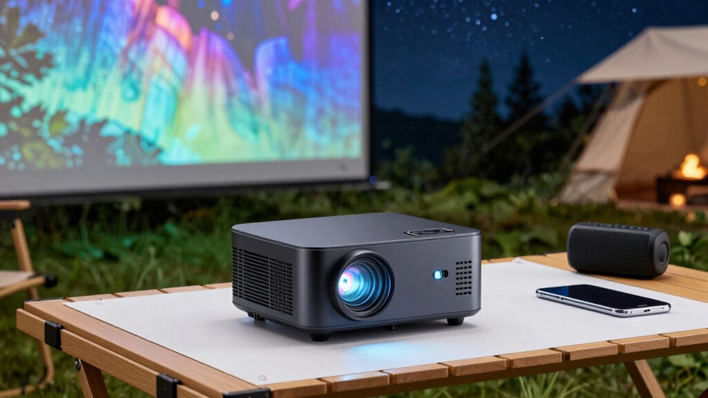 outdoor projector selection criteria
