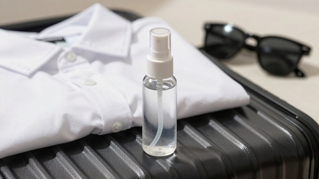 portable scent friendly wrinkle spray