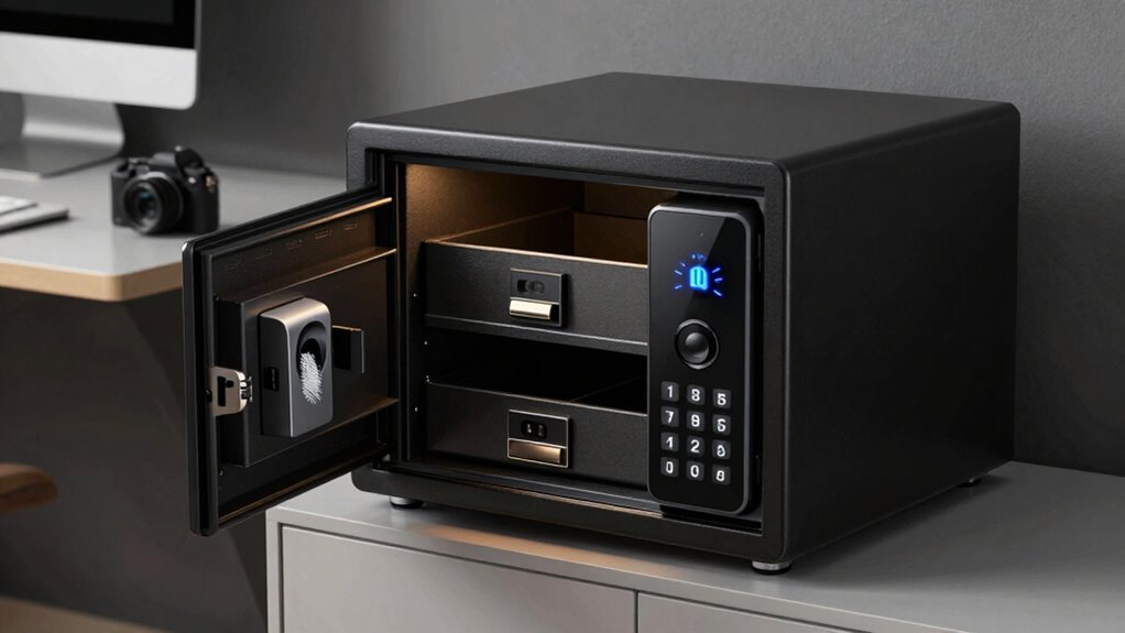 secure biometric safe features
