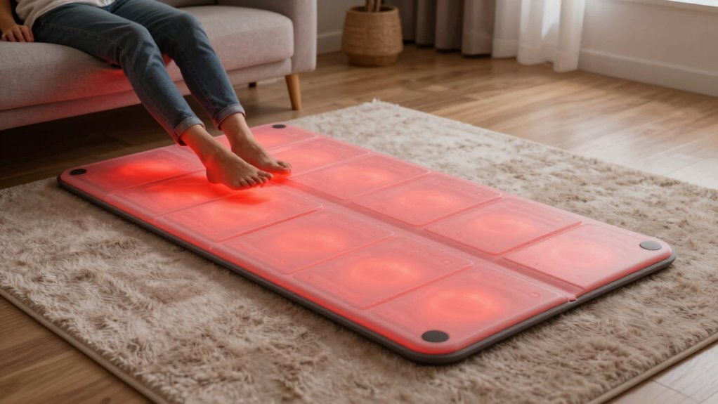 selecting suitable therapy mats