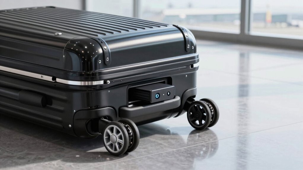 smart luggage charging features