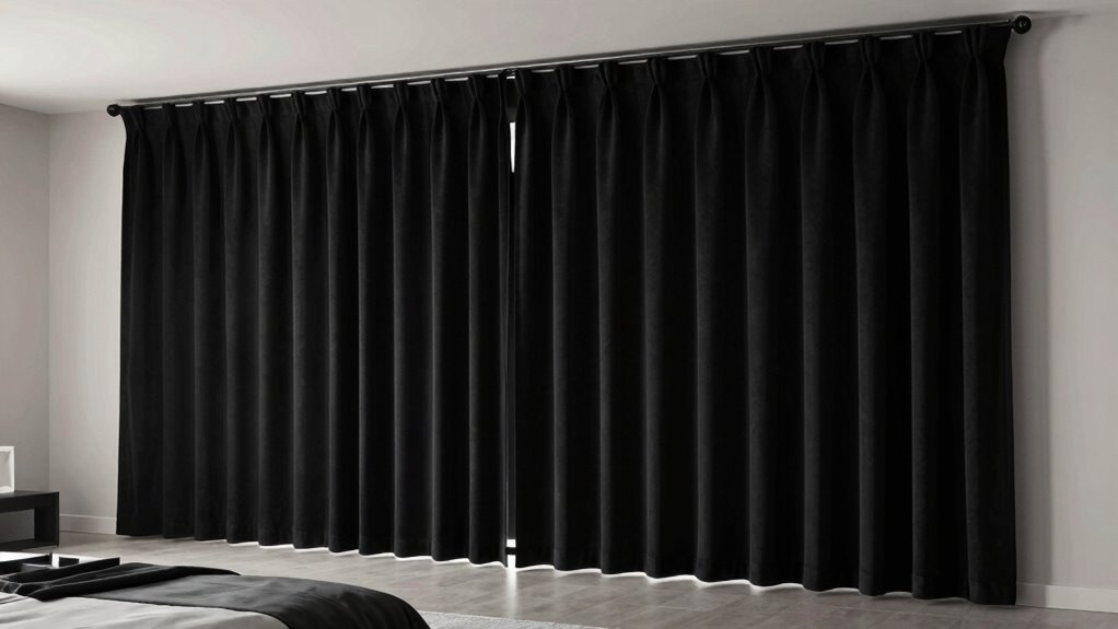 smart quiet functional curtains