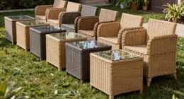 top 15 weatherproof wicker benches