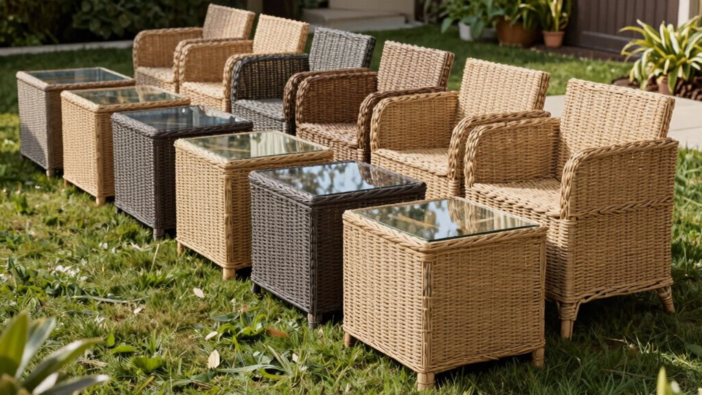 top 15 weatherproof wicker benches