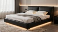 top adjustable beds with lighting