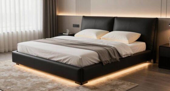 top adjustable beds with lighting