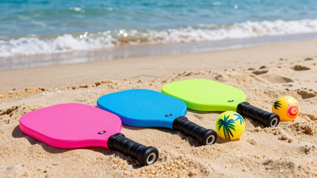 top beach paddleball sets