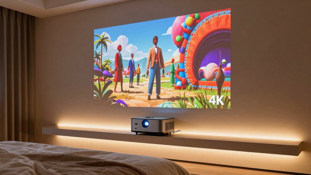top bedroom 4k projectors